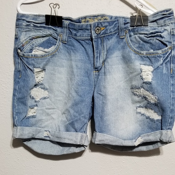 BONGO Pants - Bongo light wash Jean shorts